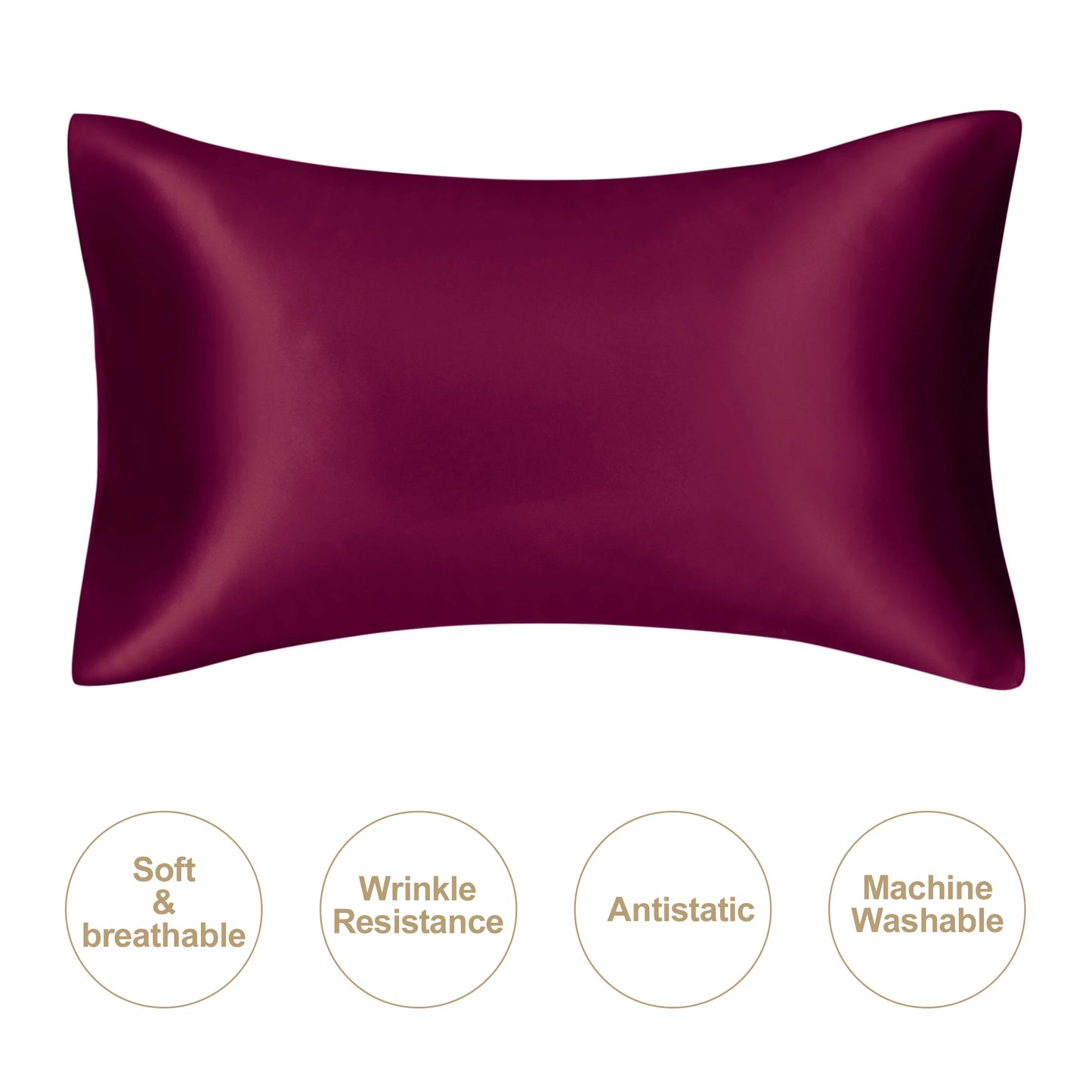 JuwenSilk Luxuriöse Seidenkissenbezug™