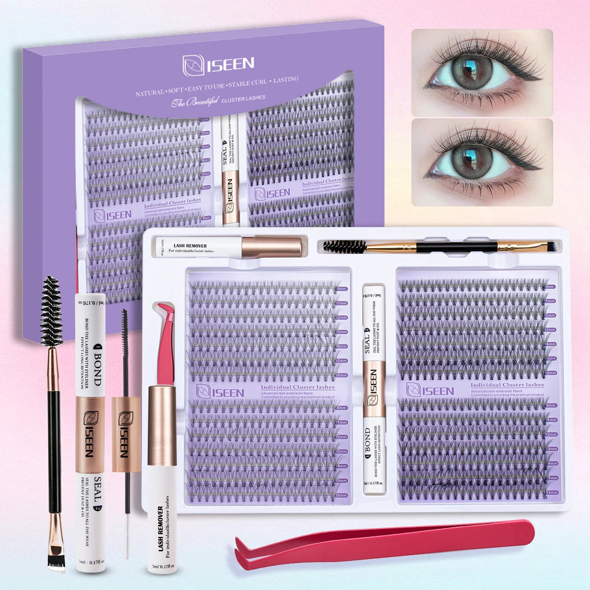 Wimpern Extensions Kit