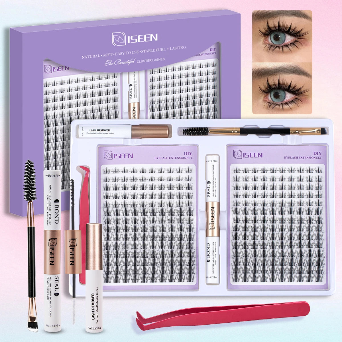 Wimpern Extensions Kit
