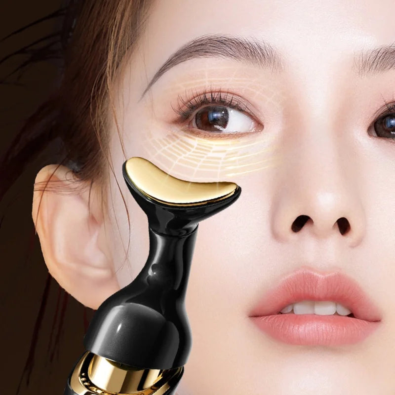 Face Lifting Device Neck Facial Eye Massage Introducer Mikrostrom Hautverjüngung Anti Aging Beauty Device Face Massager