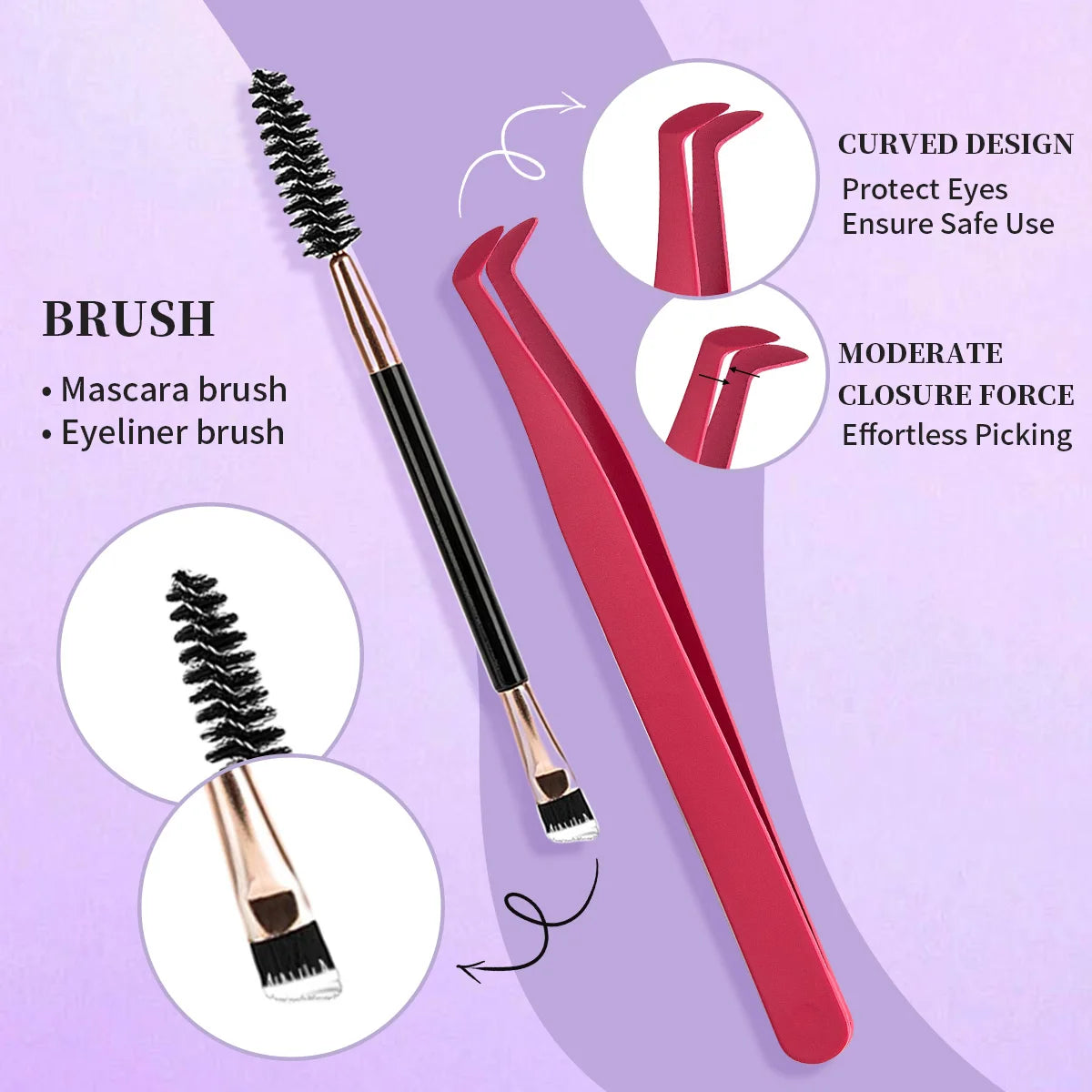 Wimpern Extensions Kit