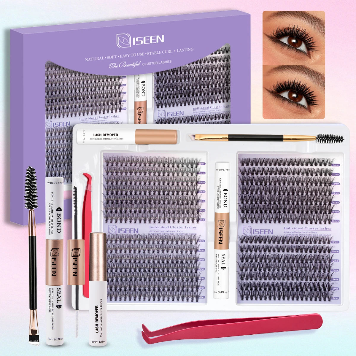Wimpern Extensions Kit
