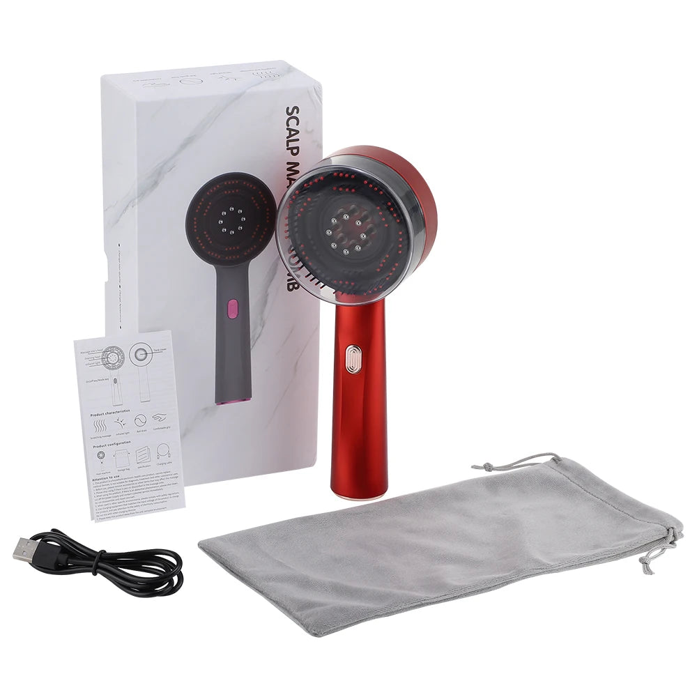 Elektrische Vibration Massage Kamm