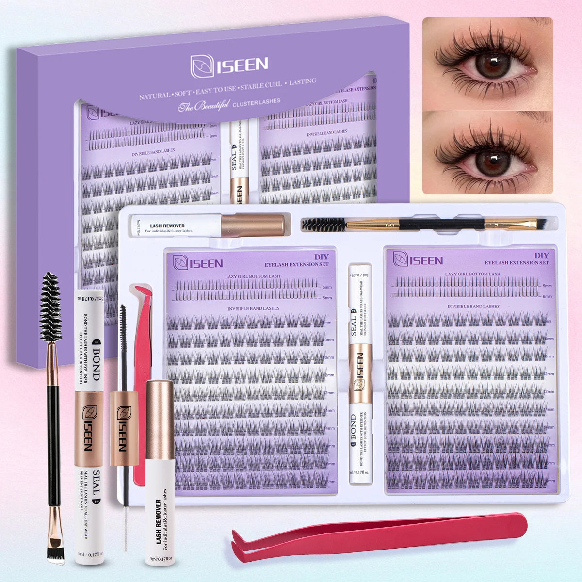 Wimpern Extensions Kit