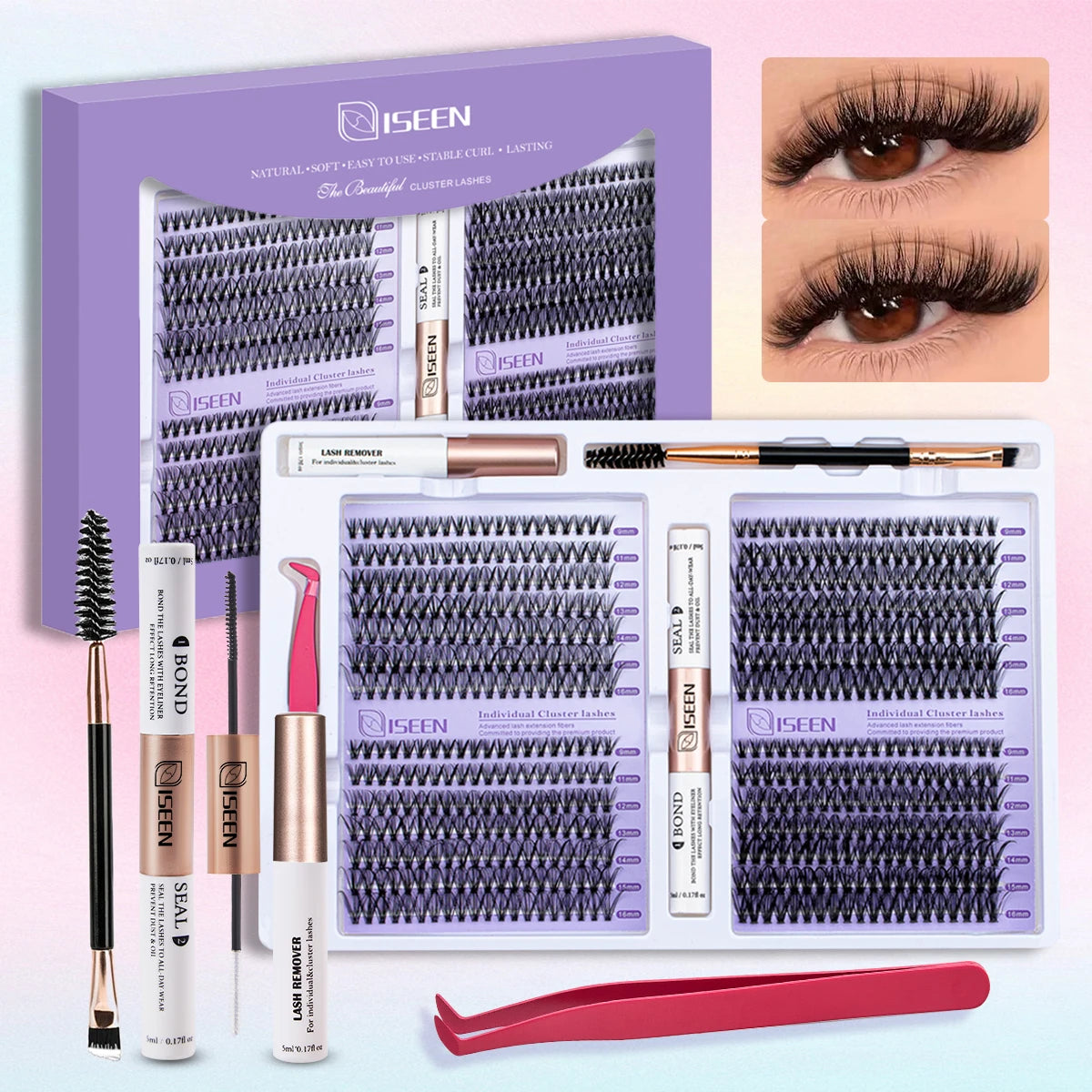 Wimpern Extensions Kit