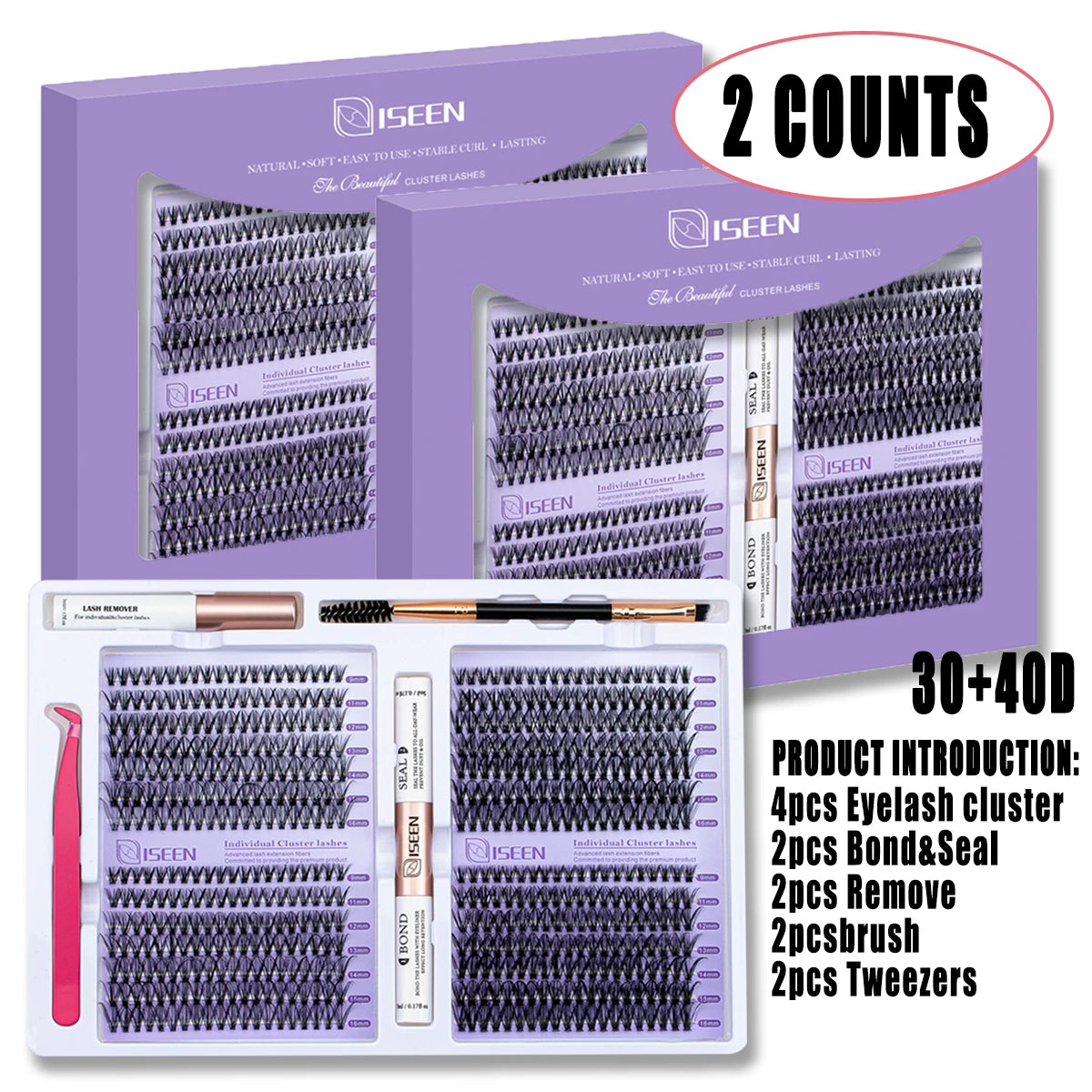 Wimpern Extensions Kit