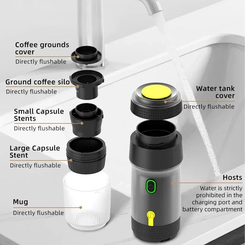 Premium Espresso-Maschine To-Go