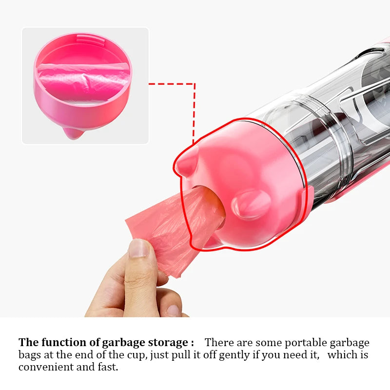 3-1 Pet Water Bottle Food Feeder