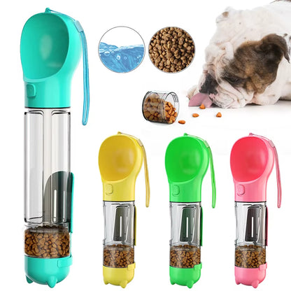 3-1 Pet Water Bottle Food Feeder
