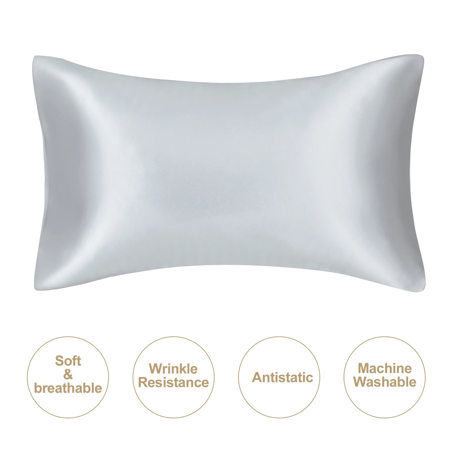 JuwenSilk Luxuriöse Seidenkissenbezug™