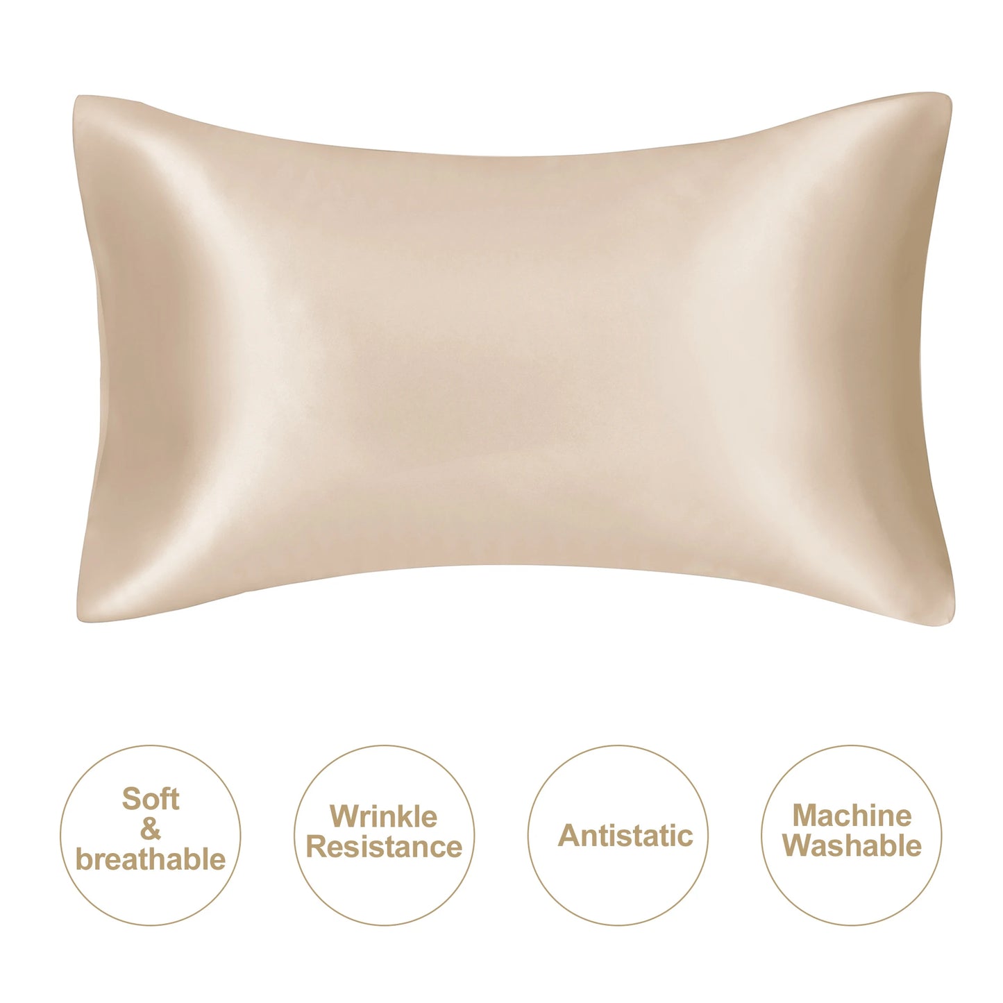 JuwenSilk Luxuriöse Seidenkissenbezug™