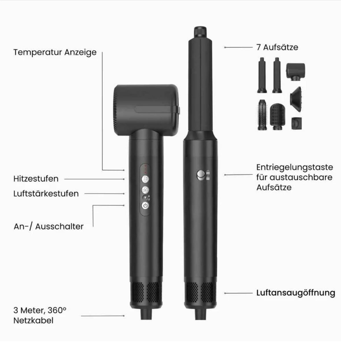 7-in-1 Haarstyler
