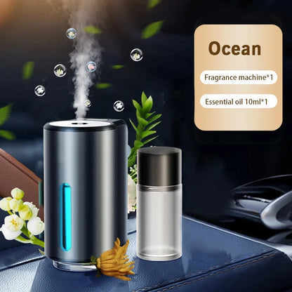 Smart Car Air Aromatherapie Diffusor Duft Auto Lufterfrischer mit drei einstellbaren Luftbefeuchtern Diffusor für ätherische Öle