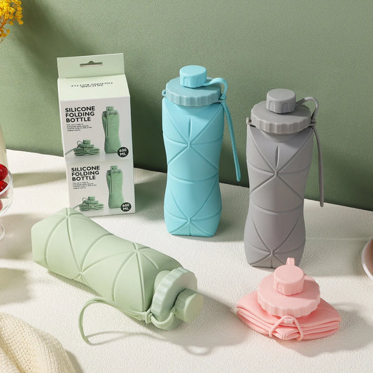 faltbarer Wasserflasche aus Silikon