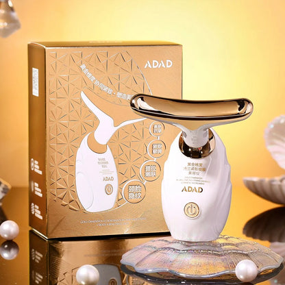 Face Lifting Device Neck Facial Eye Massage Introducer Mikrostrom Hautverjüngung Anti Aging Beauty Device Face Massager