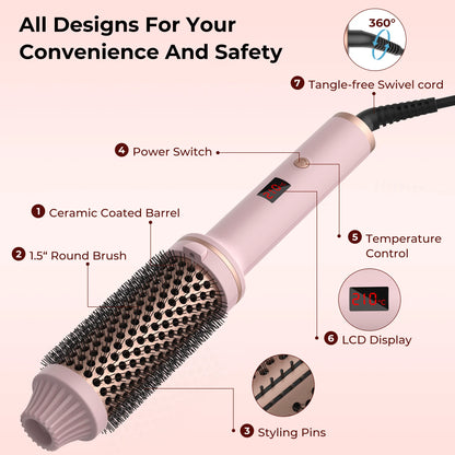 Wavytalk thermal brush 3-in-1