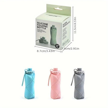 faltbarer Wasserflasche aus Silikon