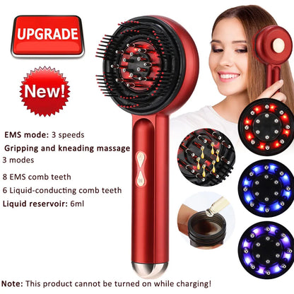 Elektrische Vibration Massage Kamm
