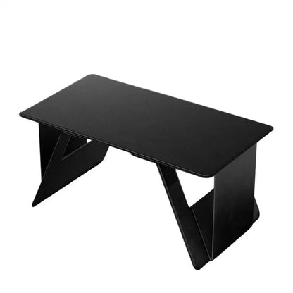 Kunstleder Holz Laptop Ständer faltbar