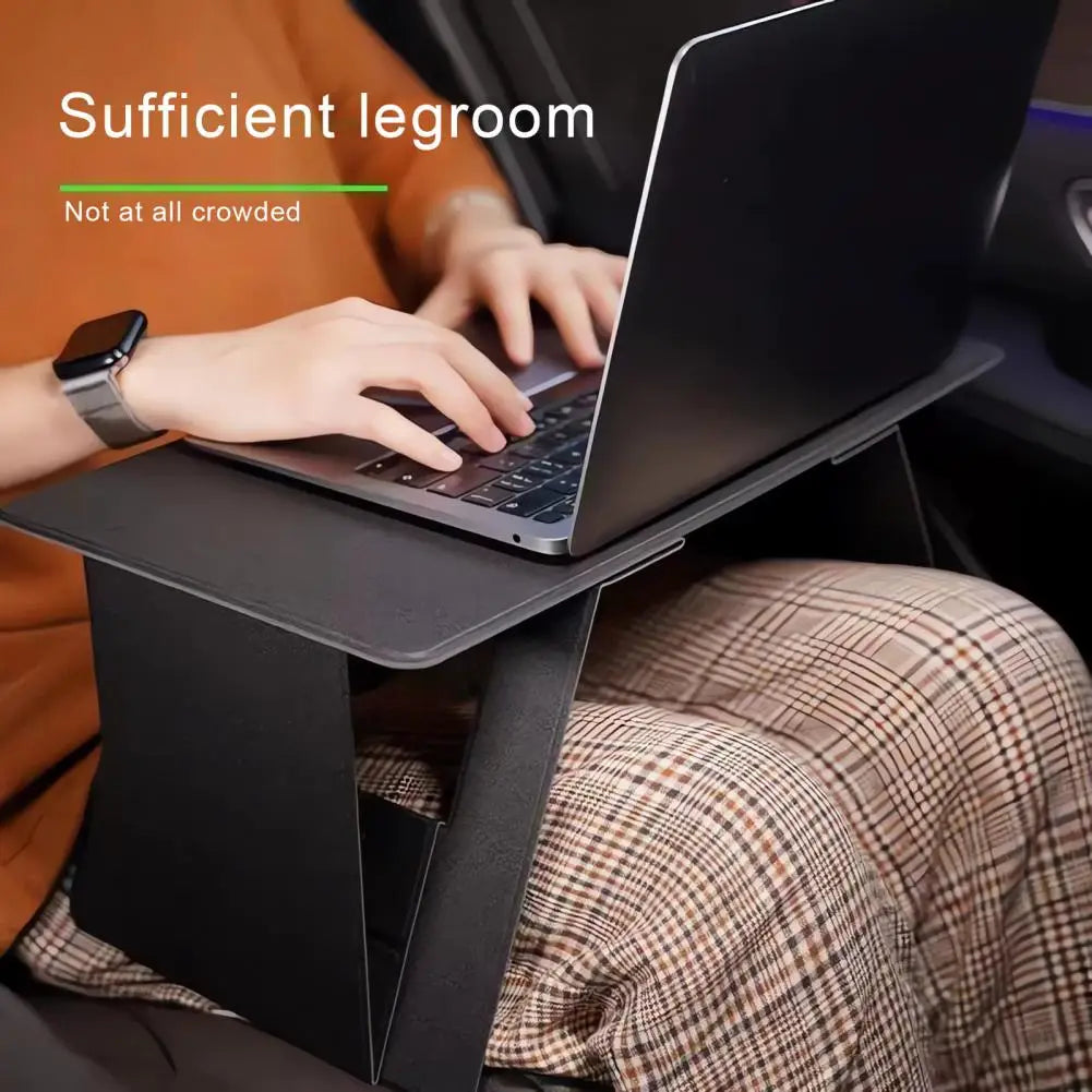 Kunstleder Holz Laptop Ständer faltbar
