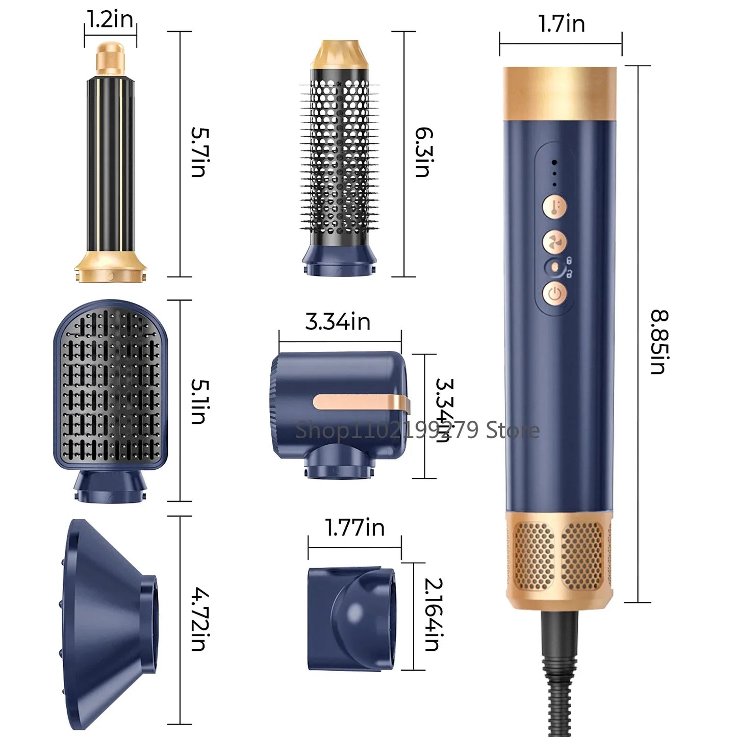 7-in-1 Haarstyler