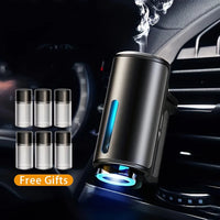 Smart Car Air Aromatherapie Diffusor Duft Auto Lufterfrischer mit drei einstellbaren Luftbefeuchtern Diffusor für ätherische Öle
