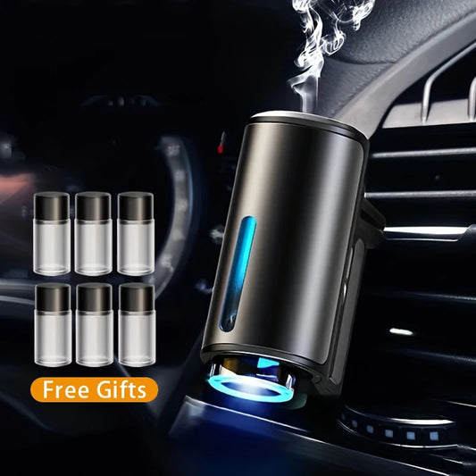 Smart Car Air Aromatherapie Diffusor Duft Auto Lufterfrischer mit drei einstellbaren Luftbefeuchtern Diffusor für ätherische Öle
