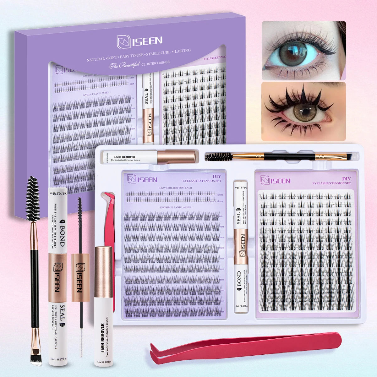 Wimpern Extensions Kit