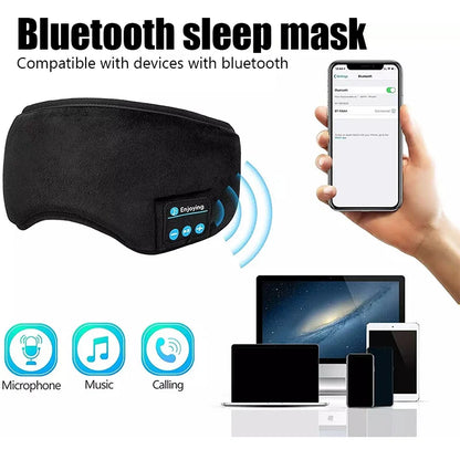 Kabellose Bluetooth  Kopfhörer Schlafen Augen Maske