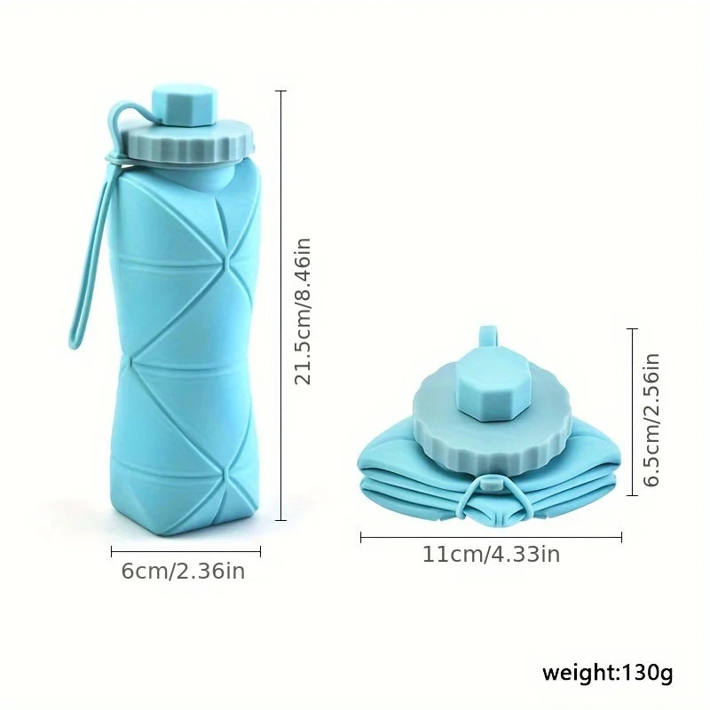 faltbarer Wasserflasche aus Silikon