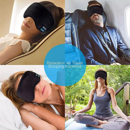 Kabellose Bluetooth  Kopfhörer Schlafen Augen Maske