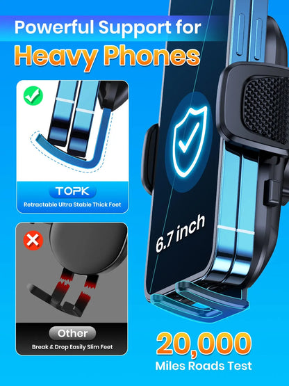 Autotelefonhalter Schwerkraftständer für iPhone Xiaomi Samsung Auto